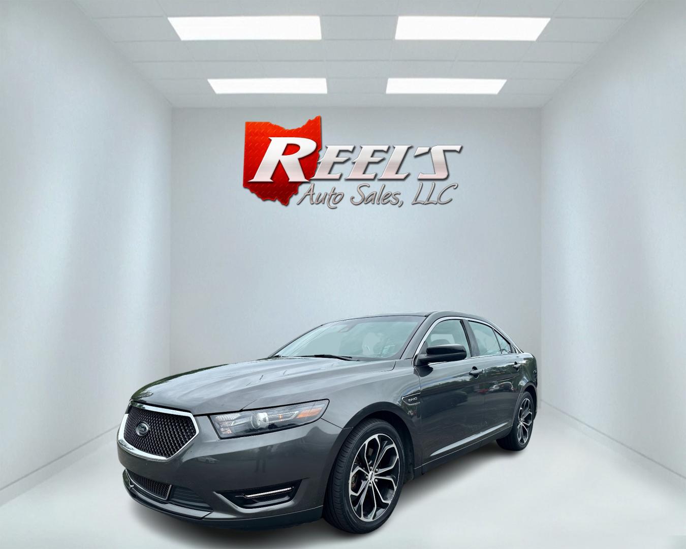 2019 Gray /Black Ford Taurus SHO AWD (1FAHP2KT0KG) with an 3.5L V6 DOHC 24V TWIN TURBO engine, 6-Speed Automatic transmission, located at 11115 Chardon Rd. , Chardon, OH, 44024, (440) 214-9705, 41.580246, -81.241943 - This 2019 Ford Taurus SHO AWD is a high-performance sedan that combines luxury and technology with its 3.5L twin-turbo EcoBoost V6 engine, producing 365 horsepower and 0-60 mph in just 5.2 seconds. The interior features heated and cooled front seats, blind spot monitoring, rear cross traffic alert, - Photo#0